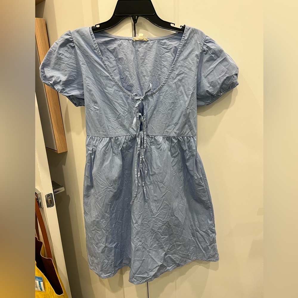 Derek Heart Sky Blue Dress